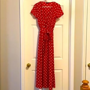 Long Polka Dot Dress! Small